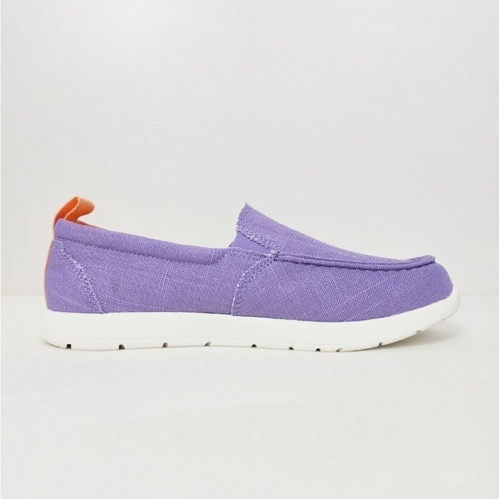 NWOT - Sanuk Sidewalk Surfer Lite Shoes - Purple - Size 6